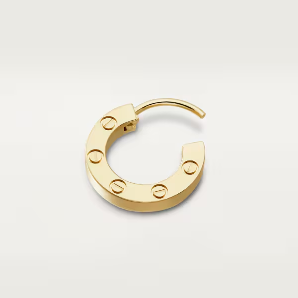 カルティエ代引 Love シングルピアス イエローゴールド B8301423
