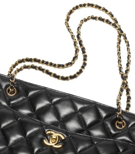 シャネル代引き  24K スモール ショッピング バッグ AS5215 B18306 94305
