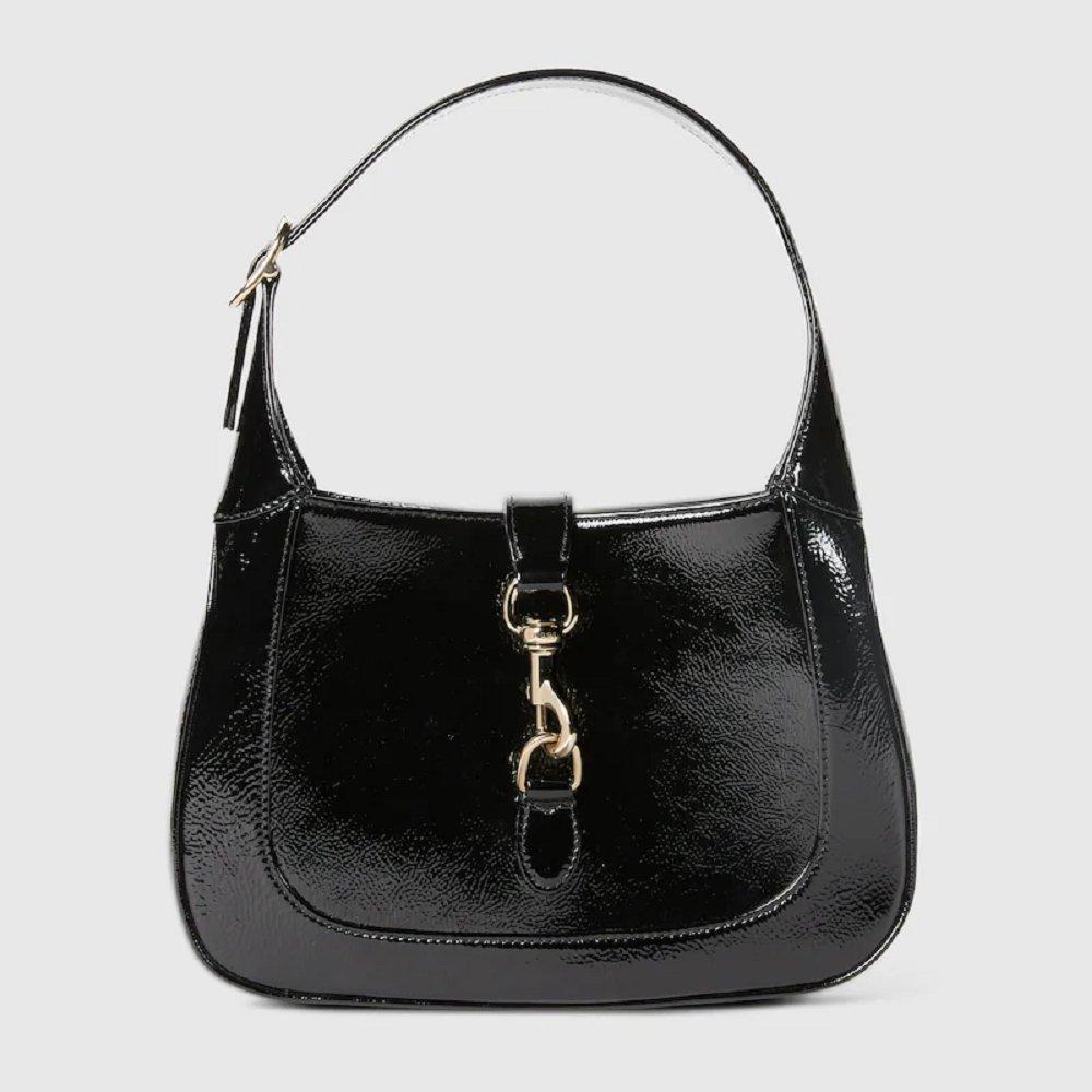 グッチ ジャッキー スモール ショルダーバッグ パテントレザー 782849 AADHF