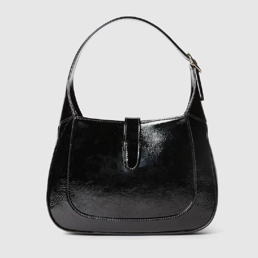グッチ ジャッキー スモール ショルダーバッグ パテントレザー 782849 AADHF