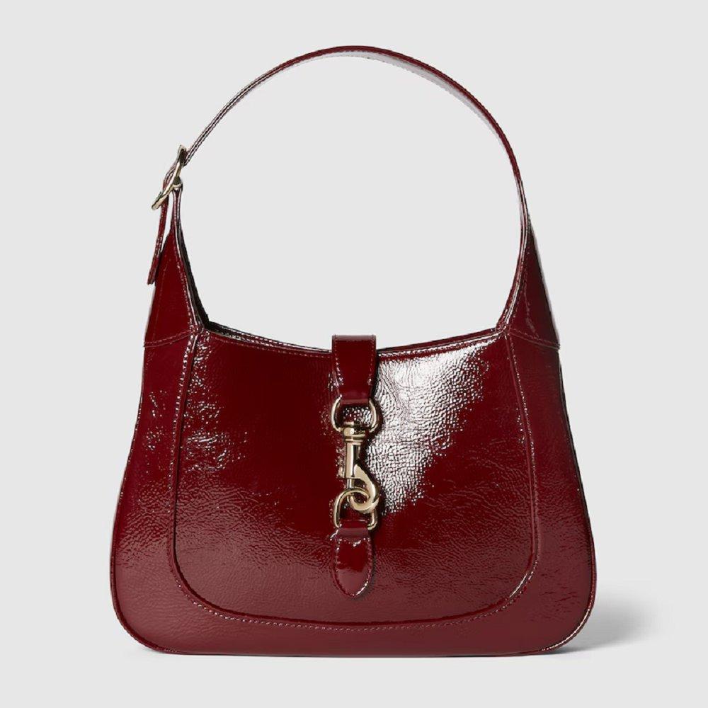 グッチ ジャッキー スモール ショルダーバッグ パテントレザー 782849 AADHF