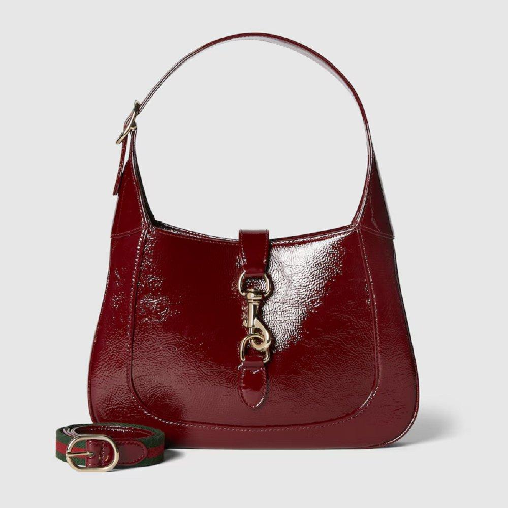 グッチ ジャッキー スモール ショルダーバッグ パテントレザー 782849 AADHF