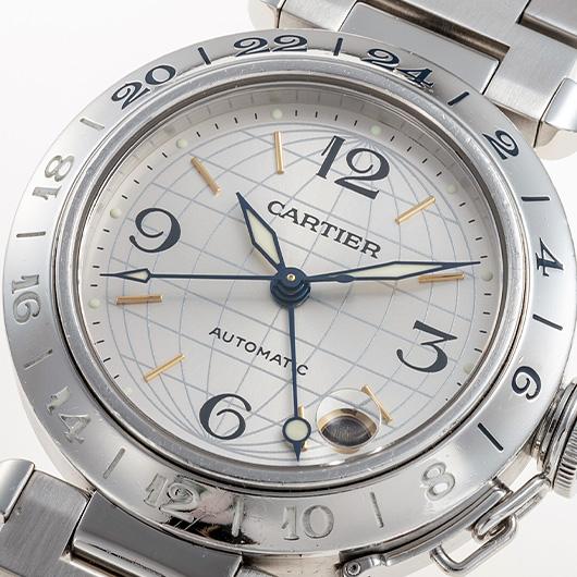 カルティエ パシャC メリディアン W31029M7