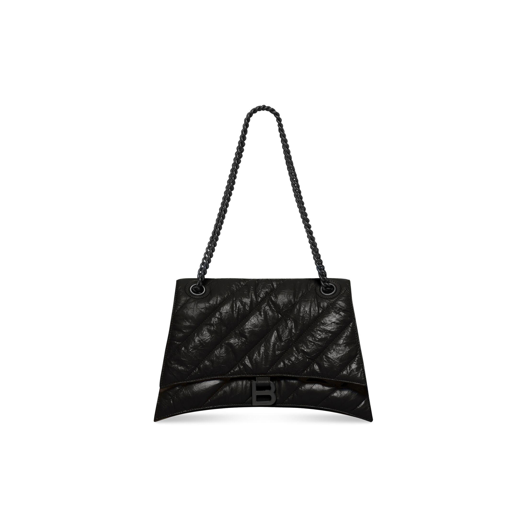 BALENCIAGA CRUSH MEDIUM チェーンバッグ カーフスキン ショルダーバッグ716393