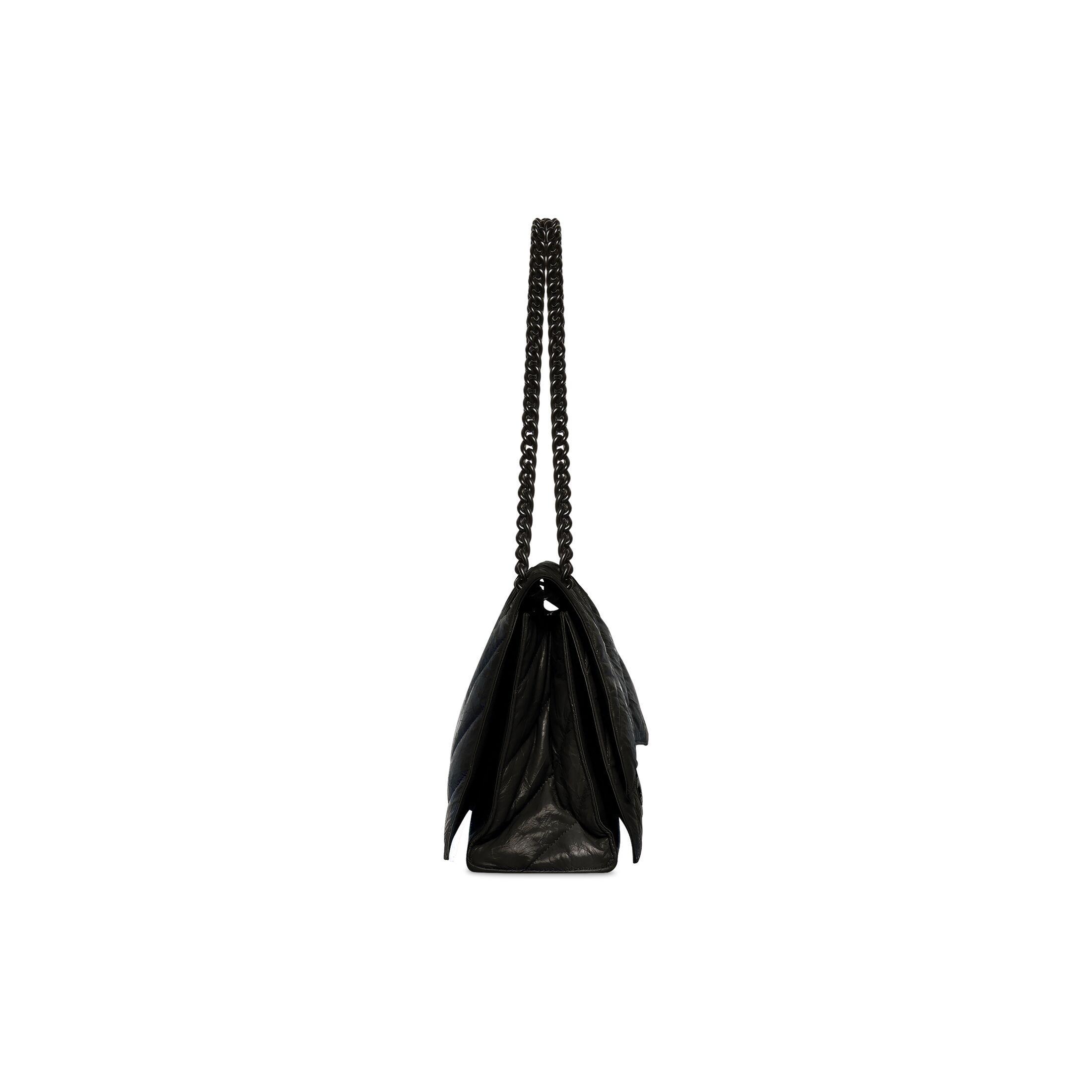 BALENCIAGA CRUSH MEDIUM チェーンバッグ カーフスキン ショルダーバッグ716393