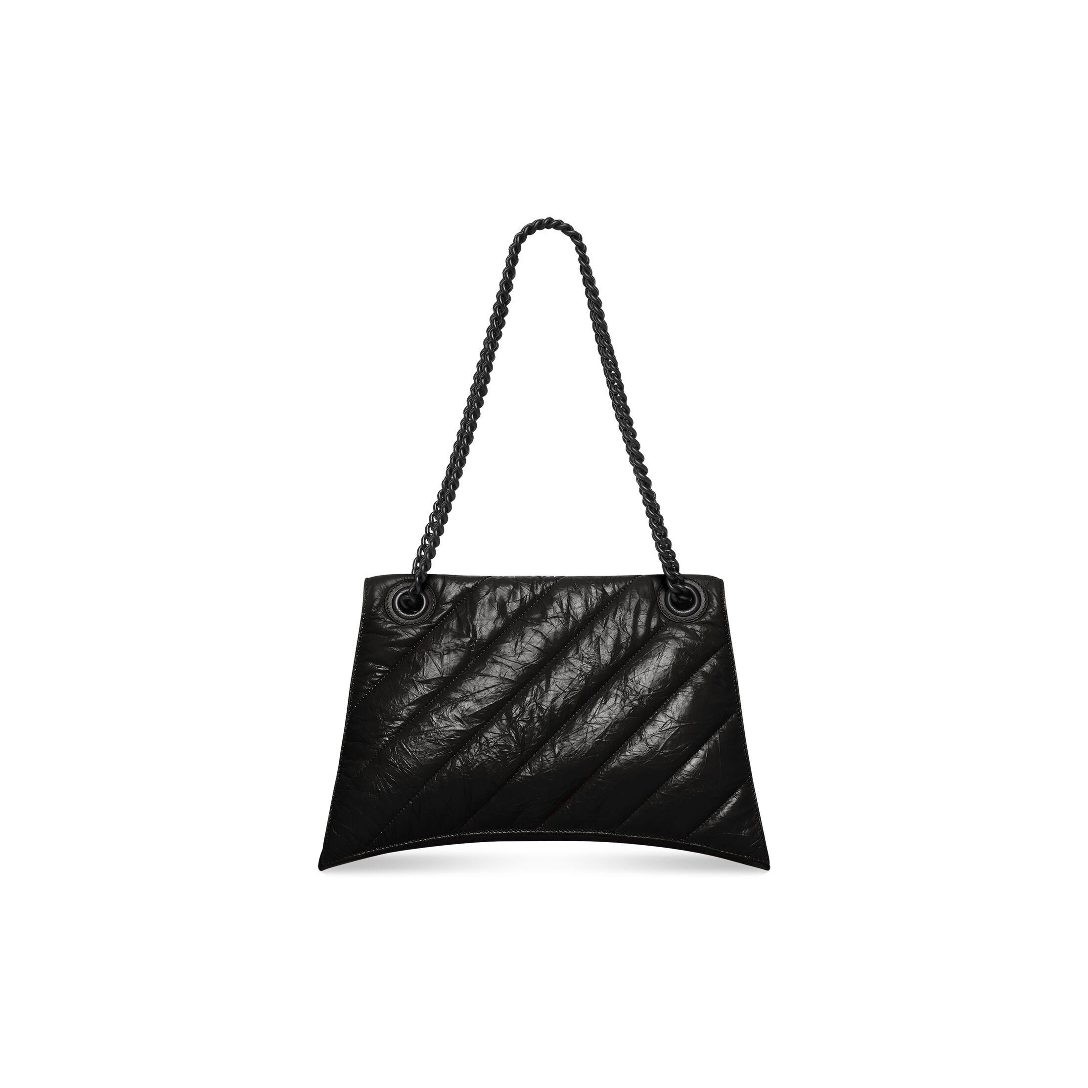 BALENCIAGA CRUSH MEDIUM チェーンバッグ カーフスキン ショルダーバッグ716393