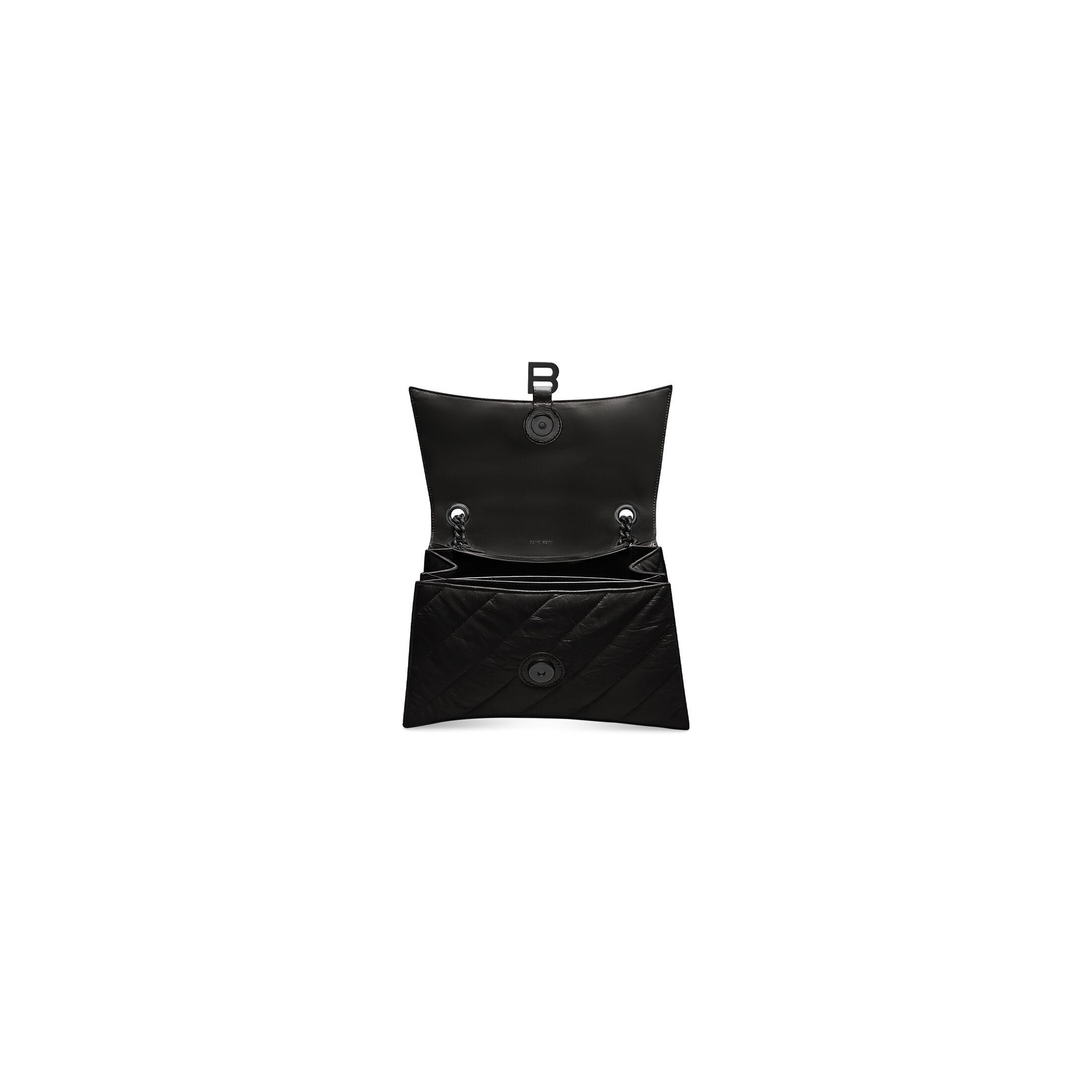 BALENCIAGA CRUSH MEDIUM チェーンバッグ カーフスキン ショルダーバッグ716393
