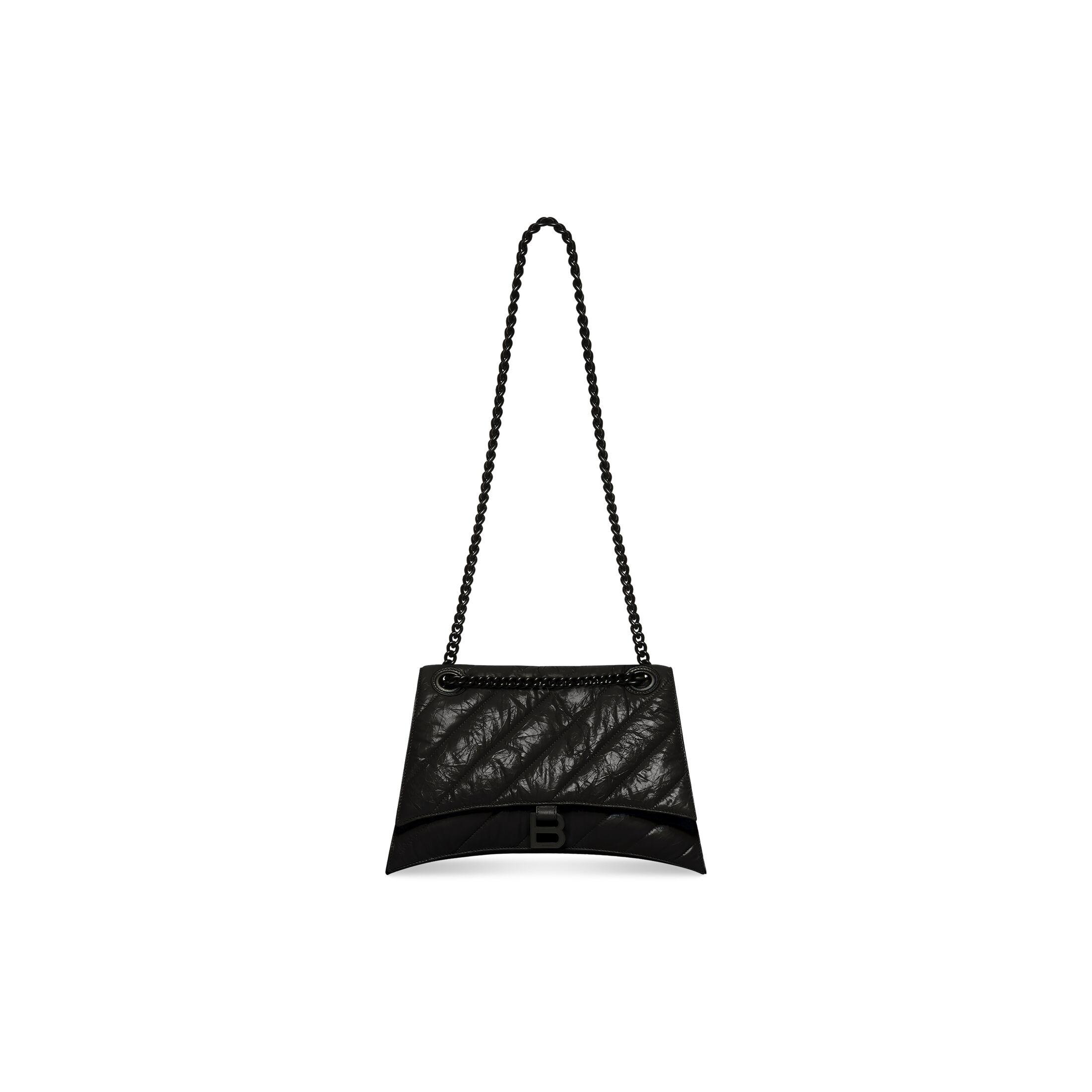 BALENCIAGA CRUSH MEDIUM チェーンバッグ カーフスキン ショルダーバッグ716393