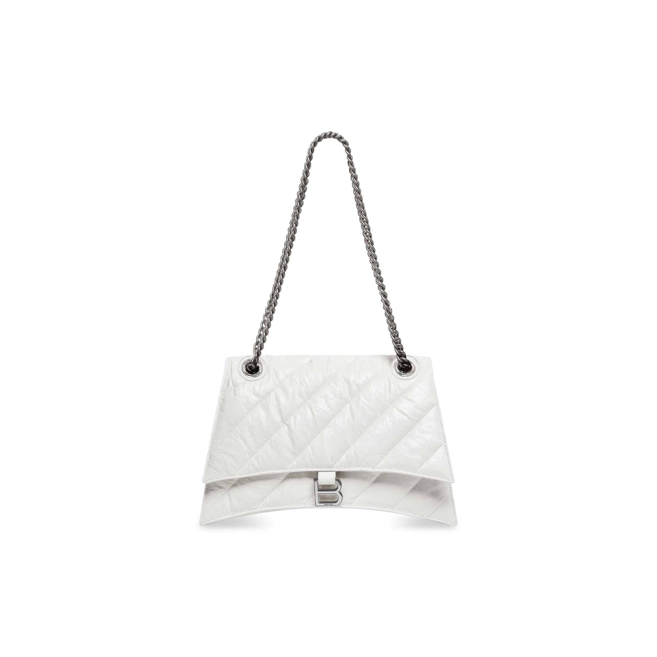 BALENCIAGA CRUSH MEDIUM チェーンバッグ カーフスキン ショルダーバッグ716393
