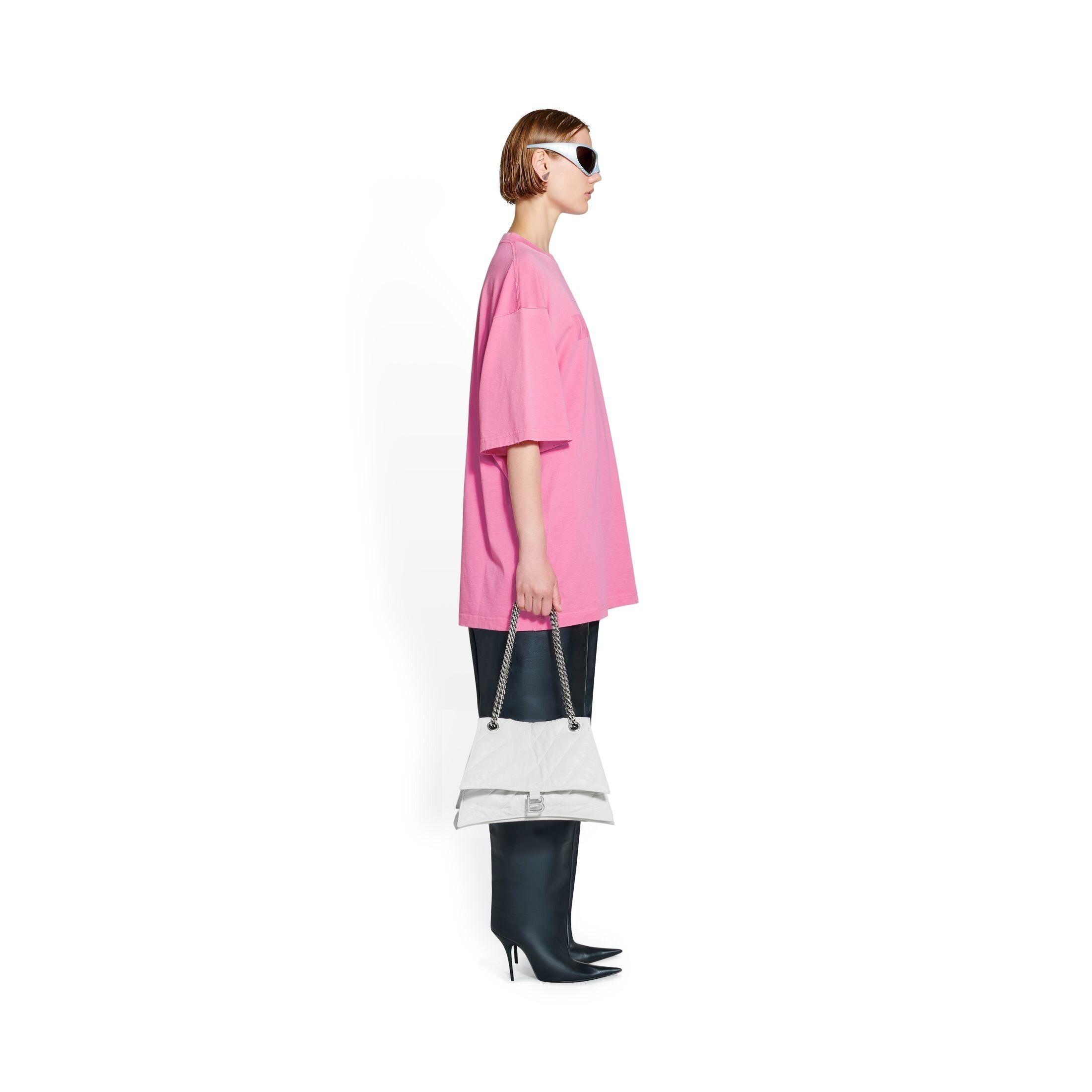 BALENCIAGA CRUSH MEDIUM チェーンバッグ カーフスキン ショルダーバッグ716393