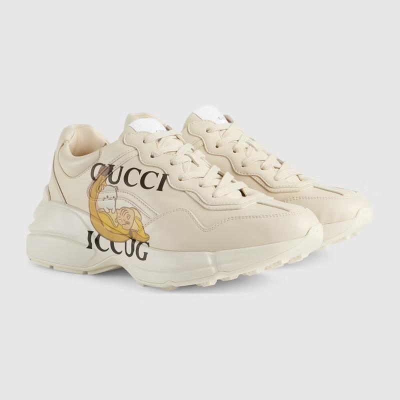 グッチ GUCCI ロゴレザーライトン スニーカー 659408 2SH00 9522