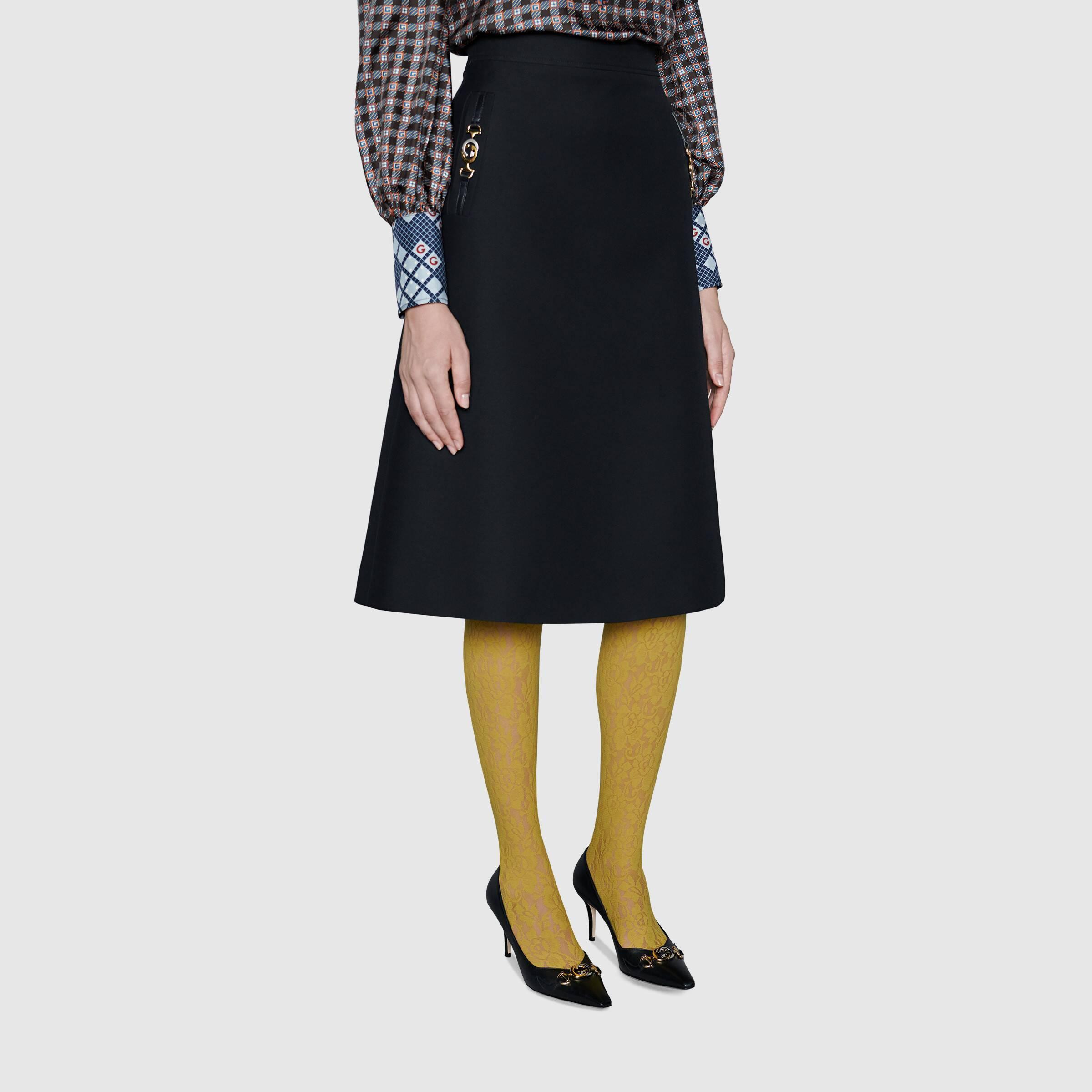 GUCCI グッチ ミディアム ヒール パンプス レザー レディース 596860 C9D00 1000