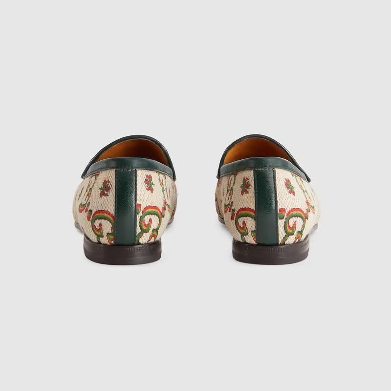 グッチ GUCCI100 フラワー ジャカードローファー 678433 UMB60 9660