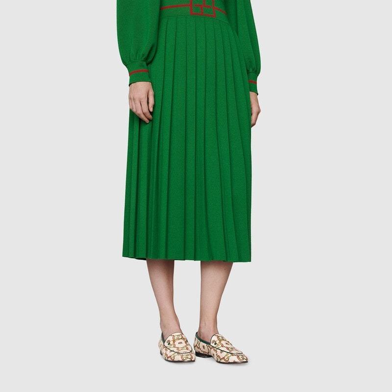 グッチ GUCCI100 フラワー ジャカードローファー 678433 UMB60 9660