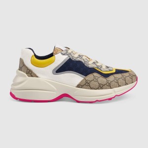 GUCCI Rhyton ライトン GGスプリーム メンズ スニーカー 619891 99WF0 4370