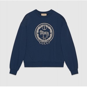 グッチ コットンジャージー スウェットシャツ 768530 XJF67 4030