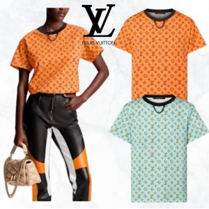 LOUIS VUITTON代引 3D モノグラム モチーフ Tシャツ 1AFTB9/1AFTBH