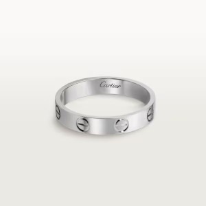 カルティエ  Love ウェディング リング ホワイトゴールド B4085300