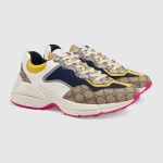 GUCCI Rhyton ライトン GGスプリーム メンズ スニーカー 619891 99WF0 4370