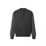 Louis Vuitton モノグラム カシミヤカーディガン 1AATLZ 1ABIXJ