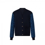 Louis Vuitton モノグラム カシミヤカーディガン 1AATLZ 1ABIXJ