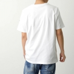 モンクレール 半袖 Tシャツ メンズ カットソー クルーネック ロゴT アイコンパッチ 8C00029 8390T