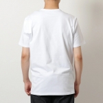 モンクレール Tシャツ メンズ クルーネック 半袖 カットソー フロッキープリント ロゴT アイコンパッチ  8C00057 8390T