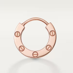 カルティエ Love シングルピアス ピンクゴールド  B8301422