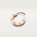 カルティエ Love シングルピアス ピンクゴールド  B8301422