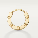 カルティエ代引 Love シングルピアス イエローゴールド B8301423