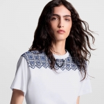 ルイヴィトン LV フローラルレース Tシャツ 1AFTM6