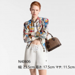 ルイヴィトン アルマ BB/PM ショルダーバッグ ハンドバッグ ダミエ・エベヌ N40606 N53151