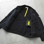 モンクレール フラグメント ジャケット Genius ジーニアス スウェット スタジャン ブルゾン コットン MFロゴ 8G00006 899OJ 999