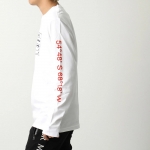 モンクレール 長袖Tシャツ メンズ ロングスリーブ ロンT ロゴ クルーネック コットン 8D00006 89A7G