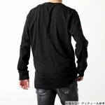 モンクレール 長袖 Tシャツ メンズ ロングスリーブ ロンT ロゴ クルーネック コットン 8D00008 8390T