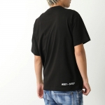 モンクレール グルノーブル 半袖Tシャツ メンズ コットン ロゴ ロゴT クルーネック 8C00005 83927 999