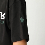 モンクレール グルノーブル 半袖Tシャツ メンズ コットン ロゴ ロゴT クルーネック 8C00005 83927 999