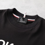 モンクレール グルノーブル 半袖Tシャツ メンズ コットン ロゴ ロゴT クルーネック 8C00005 83927 999