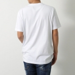 モンクレール 半袖Tシャツ メンズ ロゴT コットン ロゴパッチ クルーネック カットソー 8C00025 8390T