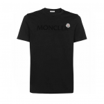 モンクレール 半袖Tシャツ メンズ ロゴT コットン ロゴパッチ クルーネック カットソー 8C00025 8390T