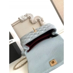 CHANEL ショルダーバッグ マトラッセ ココハンドル ミニ XXS AS2215 B13607 36595