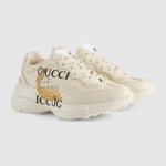 グッチ GUCCI ロゴレザーライトン スニーカー 659408 2SH00 9522