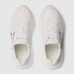 GUCCI Rhyton レザー ウィメンズ GUCCI WORLDWIDEスニーカー 602047 DRW00 9014