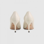 GUCCI グッチ ミディアム ヒール パンプス レザー レディース 596860 C9D00 9050