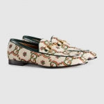 グッチ GUCCI100 フラワー ジャカードローファー 678433 UMB60 9660