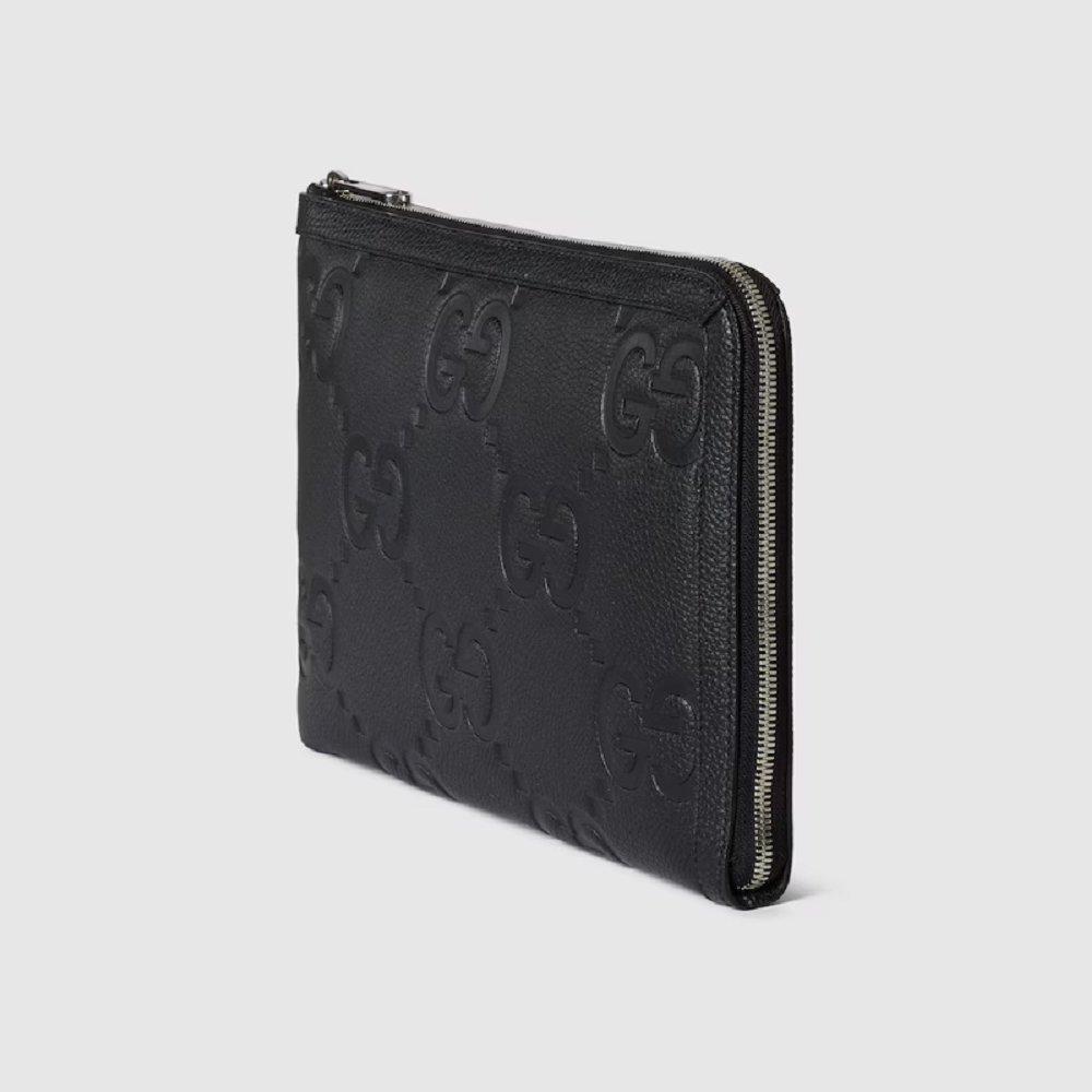 グッチ ジャンボ GG スモール トラベルドキュメントケース 794085 AABY0 1000