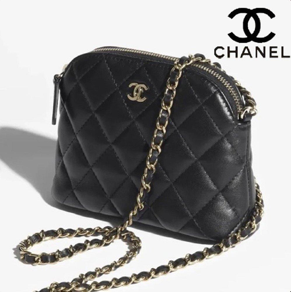 CHANEL チェーンクラッチ ショルダーバッグ AP4000 Y04059 C3906
