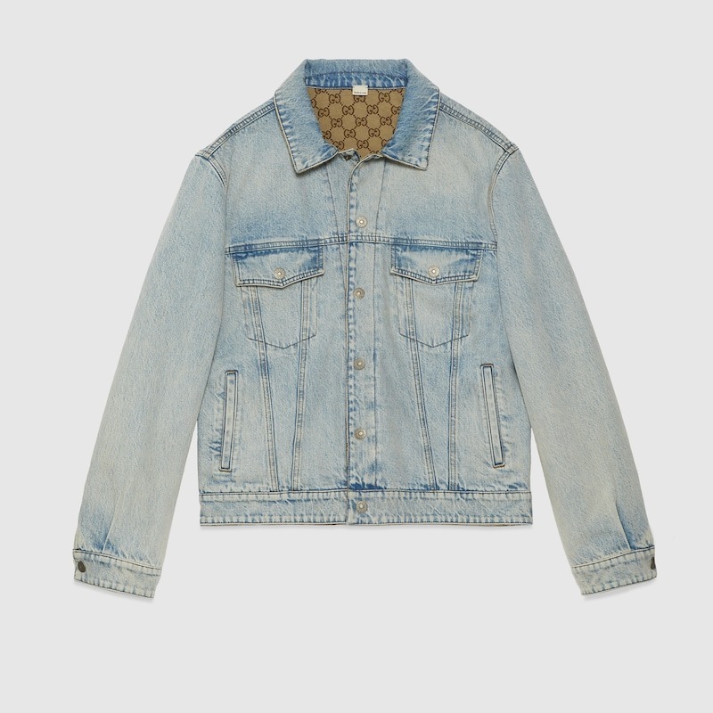 グッチ リバーシブルデニムジャケット 771818 XDCTO 4452