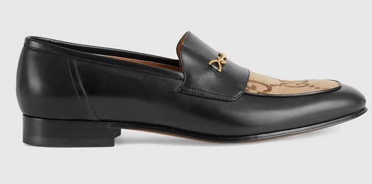 グッチ GUCCI GGキャンバス ロゴ ローファー 677049 1W6F0 1066
