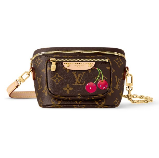 Louis Vuitton ルイビトン LV × TM ミニ バムバッグ M13449